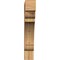 Ekena Millwork Olympic Block Rough Sawn Bracket, Western Red Cedar, 6"W x 32"D x 36"H BKT06X32X36OLY05RWR - alternate 4